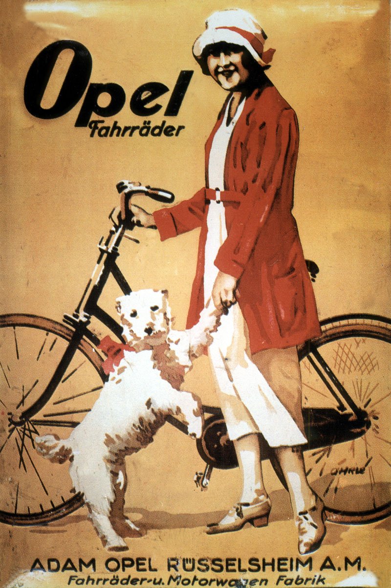 Reklama Opel (1928)