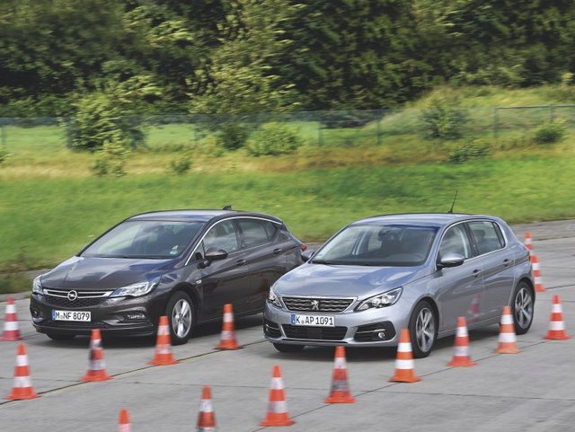 Opel Astra vs. Peugeot 308