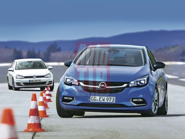 Top secret: Nový Opel Astra proti VW Golf