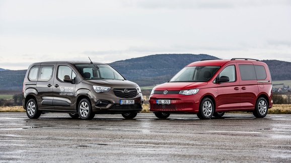 TEST Opel Combo 1.5 CDTI vs. Volkswagen Caddy 2.0 TDI – Další úroveň přiblížení