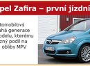 Nový Opel Zafira – první jízdní dojmy