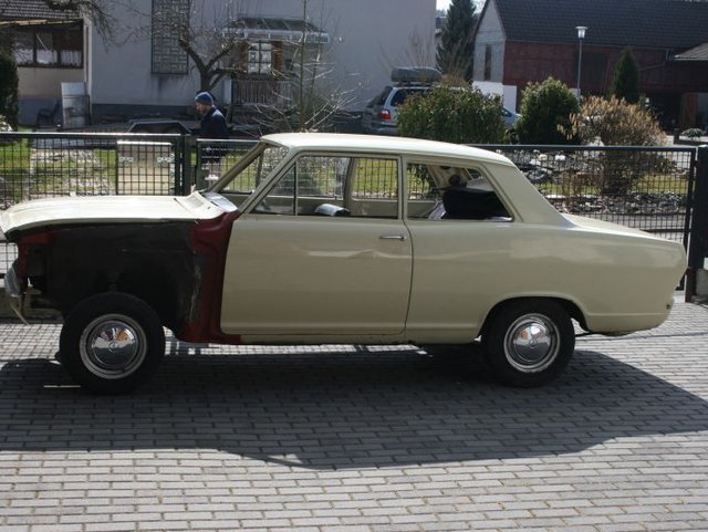 Renovace Opelu Kadett B