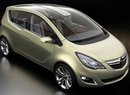 Prototypem Meriva Concept s dveřmi FlexDoors si v roce 2008 Opel otestoval reakce veřejnosti, o dva roky mladší sériové provedení má skoro identickou siluetu