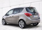 Opel Meriva: Kompletní technická data