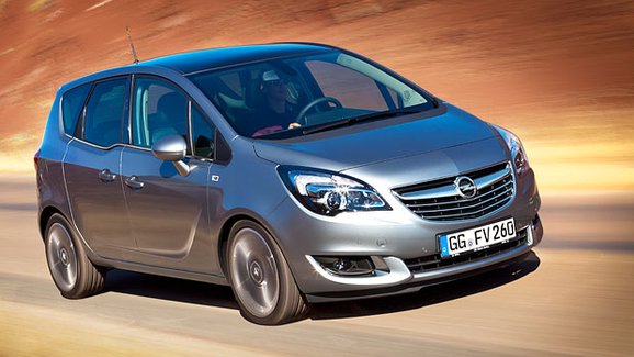 Opel Meriva má facelift: Příď z Insignie a 1.6 CDTI ze Zafiry Tourer