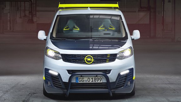 Opel O-Team Zafira Life vzpomíná na slavnou dodávku ze seriálu A-Team 