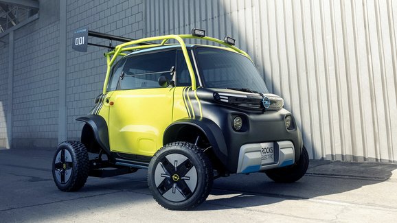 Opel skutečně postavil koncept Rocks E-Xtreme. Už jsme ho i viděli