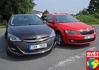 TEST Test spotřeby: Opel Astra Sports Tourer LPG vs. Škoda Octavia Combi G-Tec