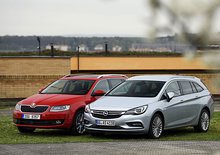 TEST Opel Astra ST vs. Škoda Octavia Combi – Česká, nebo evropská jednička?
