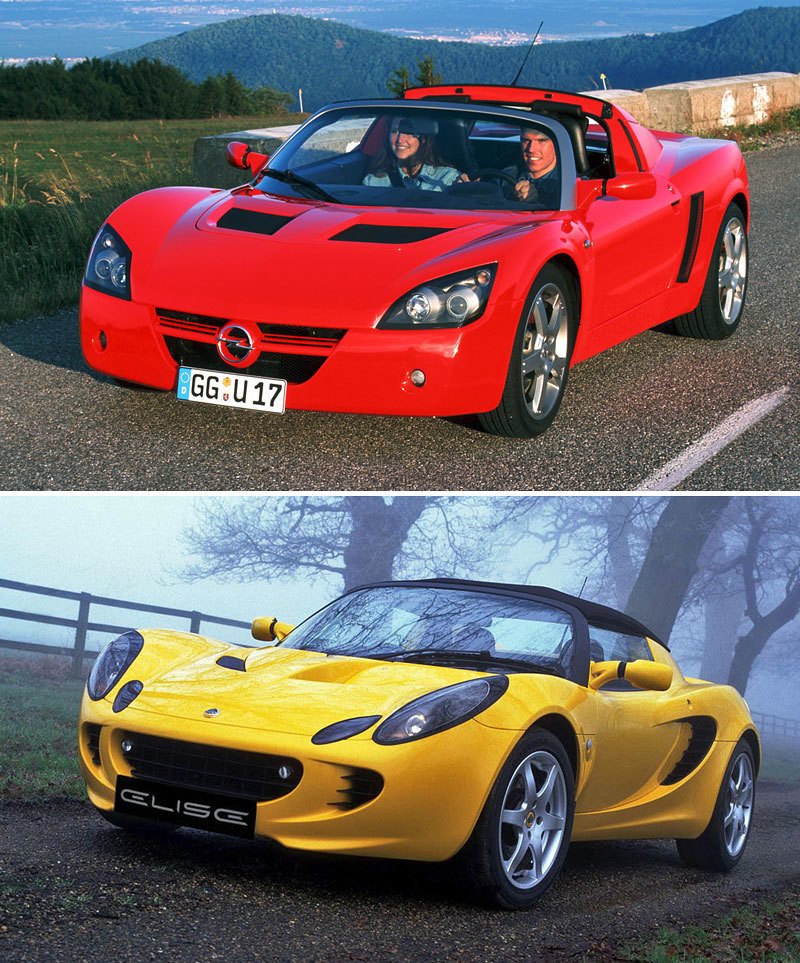 Opel Speedster vs Lotus Elise