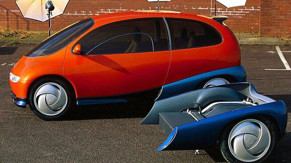 Opel Twin: Vajíčko s vyměnitelnými moduly mohlo jezdit na benzin i elektřinu