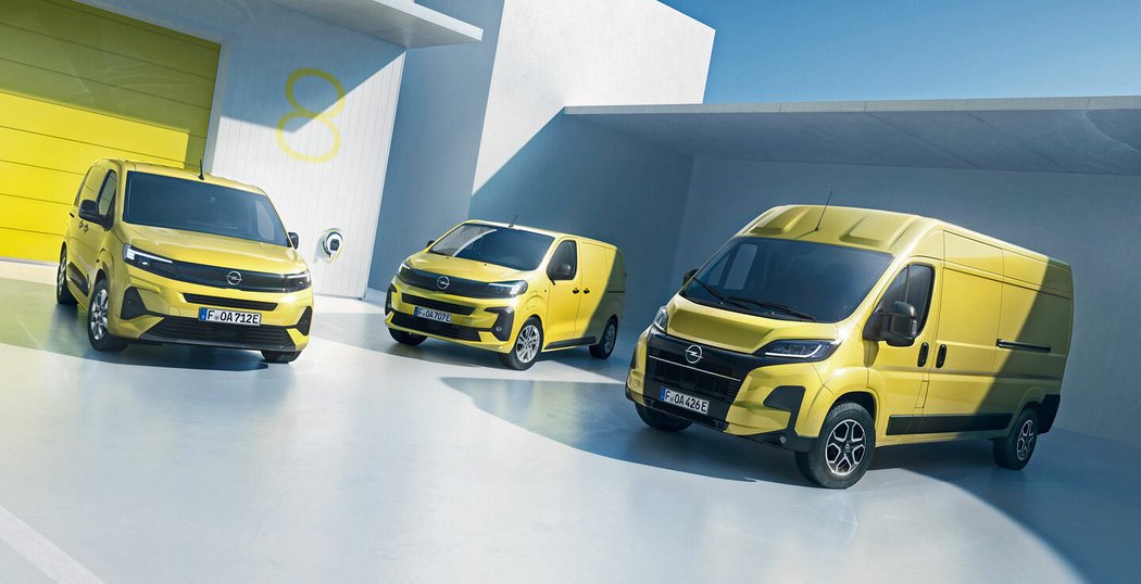 Užitkové vozy Opel