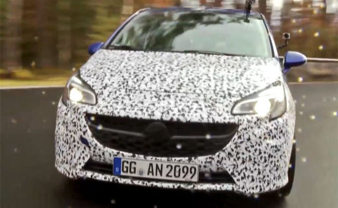 Opel Corsa OPC v prvním videu, parametry však šikovně maskuje