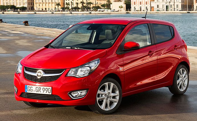 Opel Karl: Vnější design mini s bleskem očima Marka Adamse