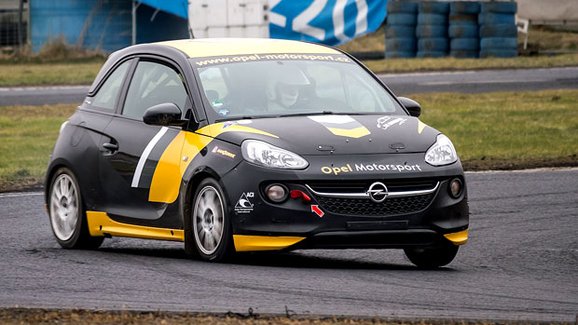 TEST První jízdní dojmy: Rallyeový Opel Adam Cup (+video)
