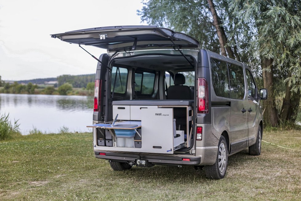 Opel Vivaro Allcamper s vestavbou Nest by Egoé