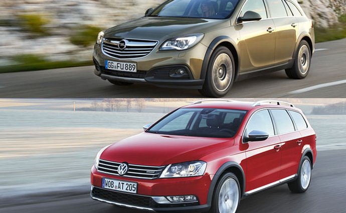Designový duel: Opel Insignia Country Tourer vs. VW Passat Alltrack