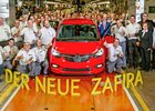 Opel zahájil výrobu modernizovaného modelu Zafira
