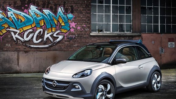 Opel Adam Rocks: Oplastovaná stylovka s plátěnou střechou