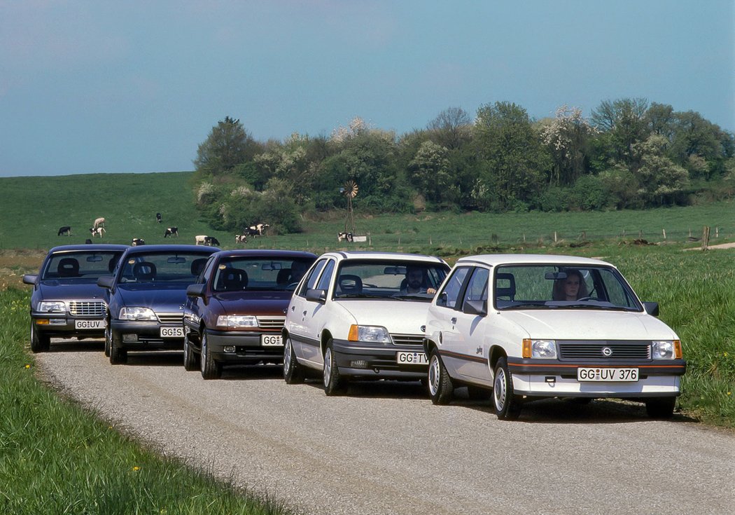 Opel Corsa, Vectra, Omega, Senator