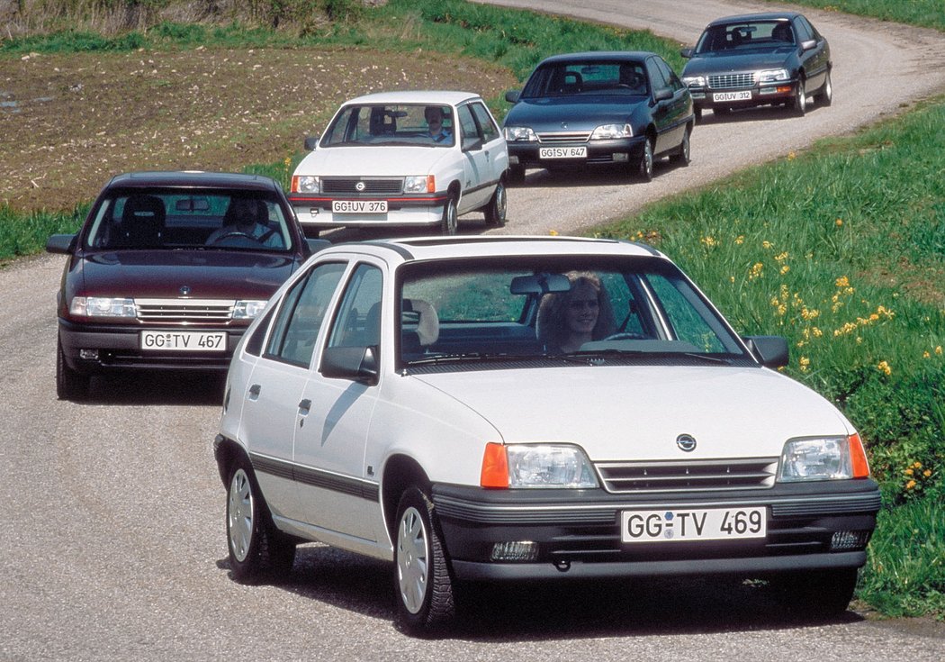 Opel Corsa, Vectra, Omega, Senator