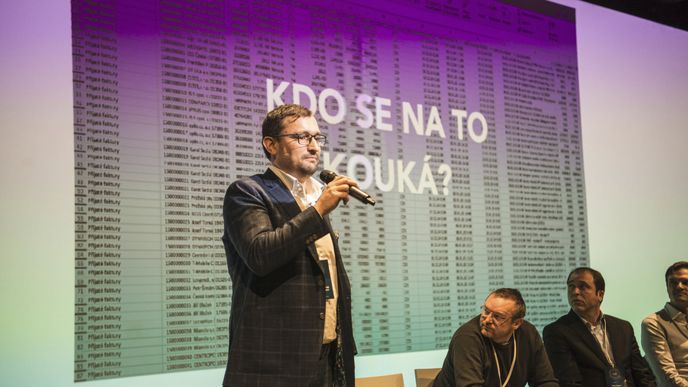 Open Data Expo 2018. Tomáš Vyhnánek z ministerstva financí.