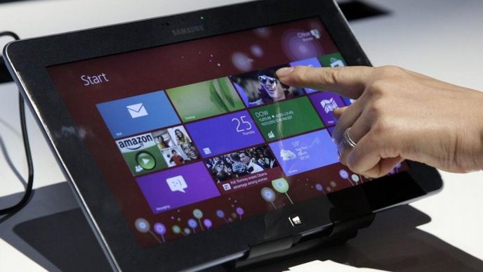 Tablet Samsung s operačním systémem Windows 8 (ilustrační foto)