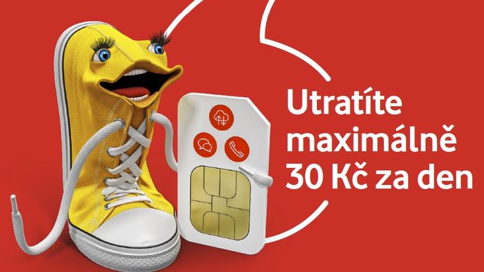 Předplacená karta Vodafone "30"