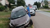 Na technickou kontrolu už nedojel: Se dvěma a půl promile zapíchl opilec auto do příkopu