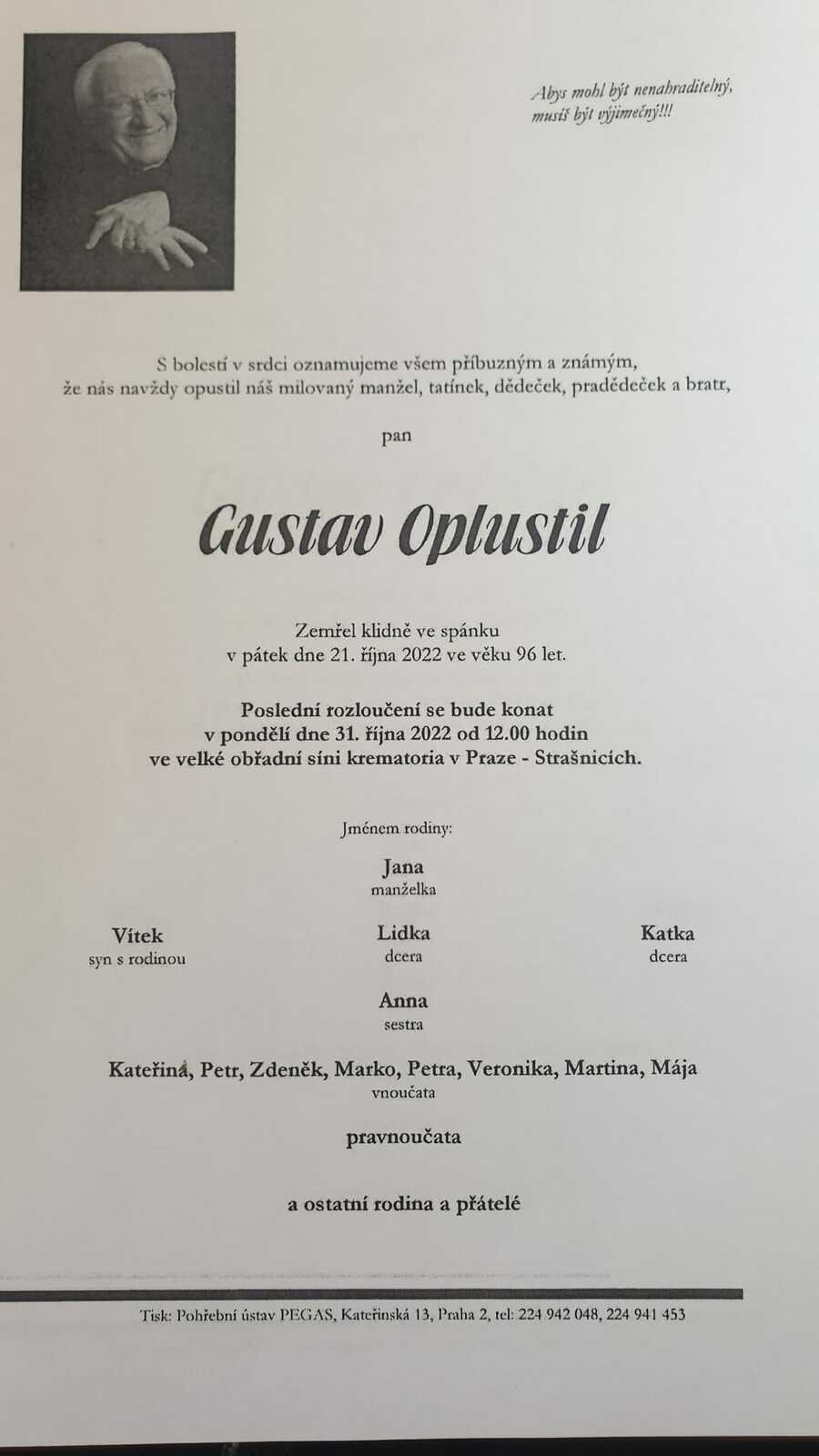 Gustav Oplustil