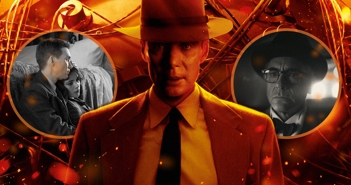 Oppenheimer: Astrofyzik Robert Oppenheimer (Cillian Murphy) se pod obrovským časovým tlakem s týmem dalších vědců pokoušel sestrojit vynález, který má potenciál zničit celý svět...
