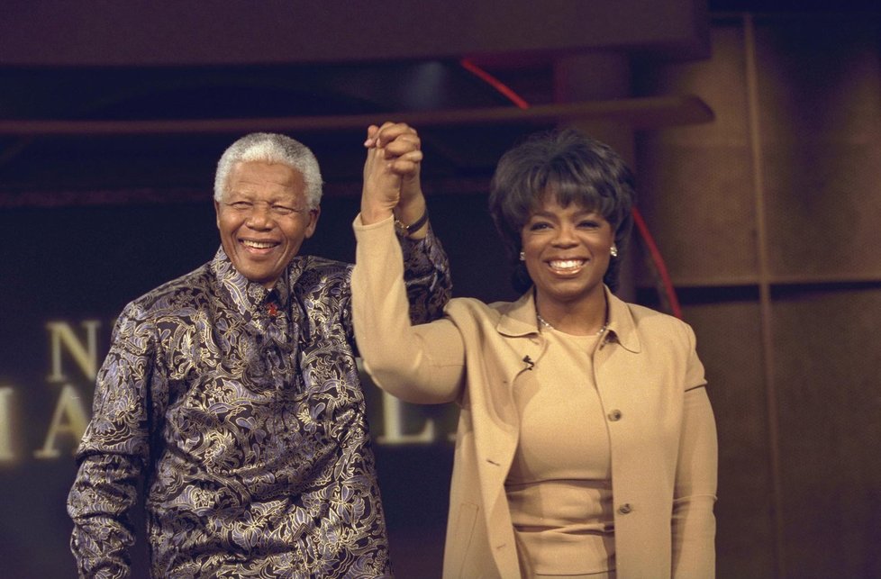 Návštěvu u Oprah neodmítl ani Nelson Mandela