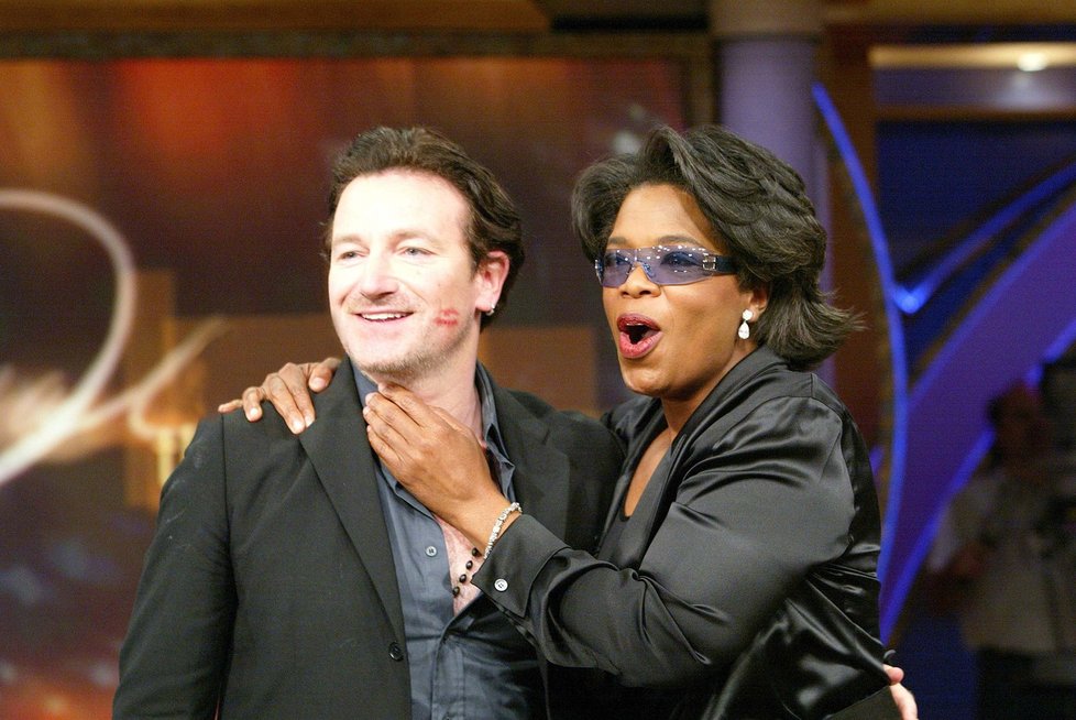 Oprah a Bono Vox z U2