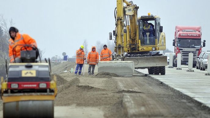 ilustrační foto, oprava dálnice D1