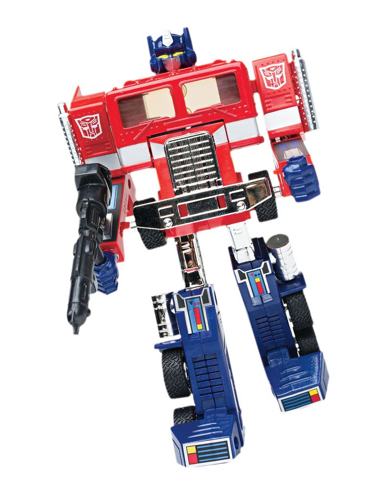 Hračka, která inspirovala Soru-Q: Transformer Optimus Prime