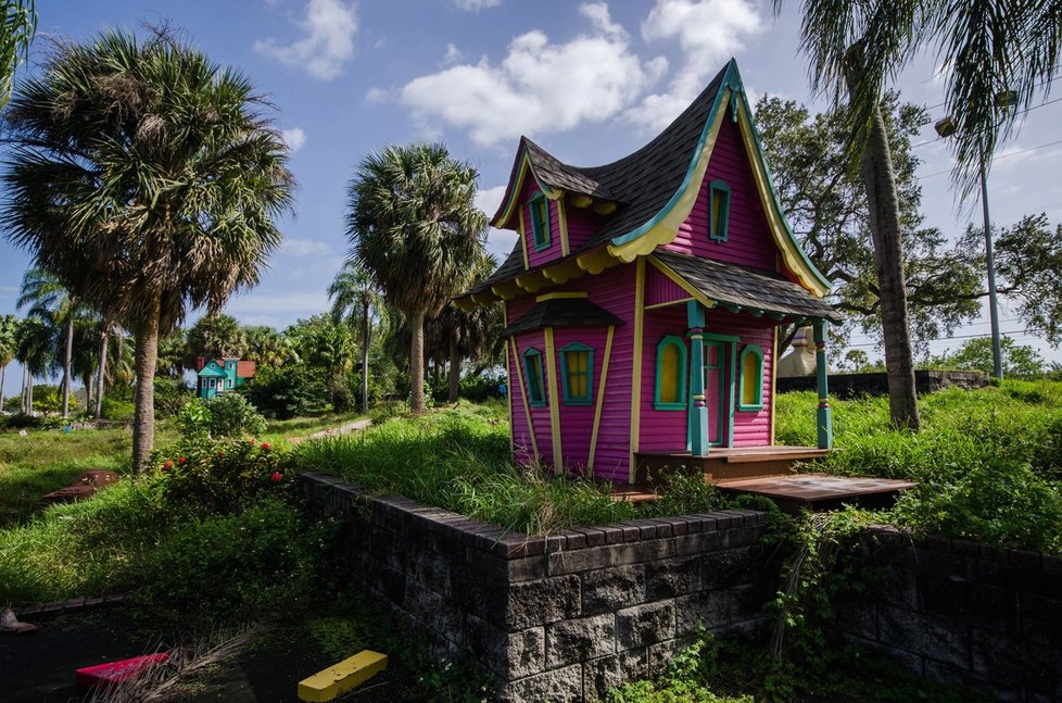 Opuštěný zábavní park Boomers! na Floridě