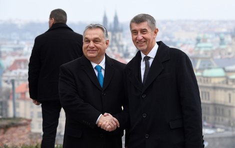 Na návštěvu Česka 30.11.2018 přijel maďarský premiér Viktor Orbán