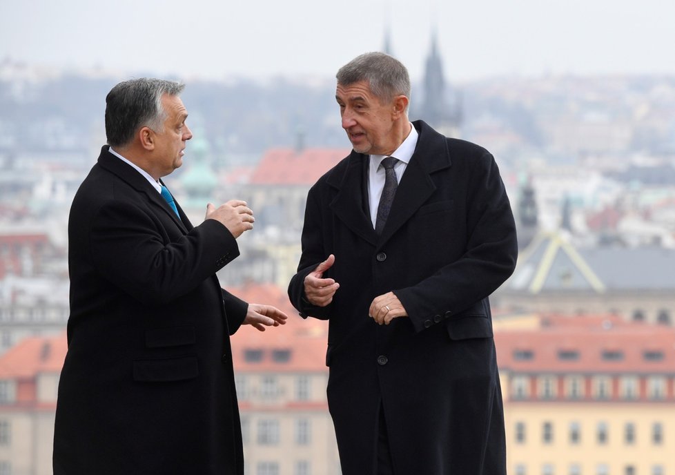 Na návštěvu Česka 30.11.2018 přijel maďarský premiér Viktor Orbán.