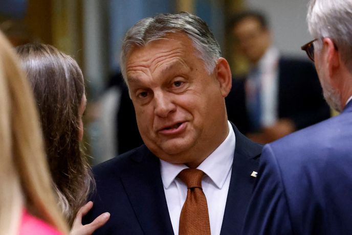 Summit v Bruselu: Maďarský premiér Viktor Orbán