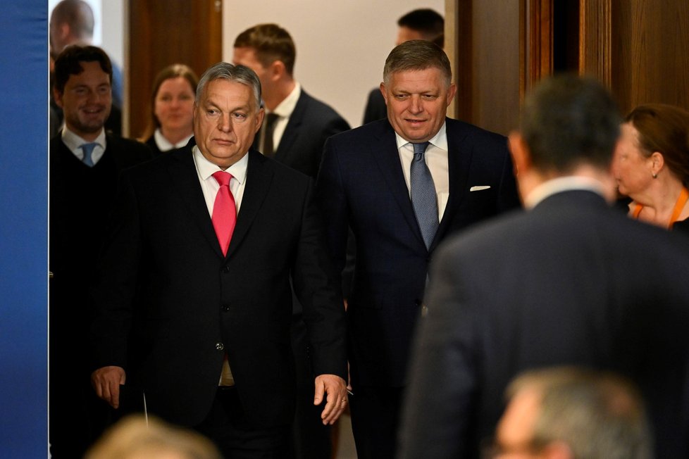 Robert Fico navštívil Viktora Orbána (16. 1. 2024).