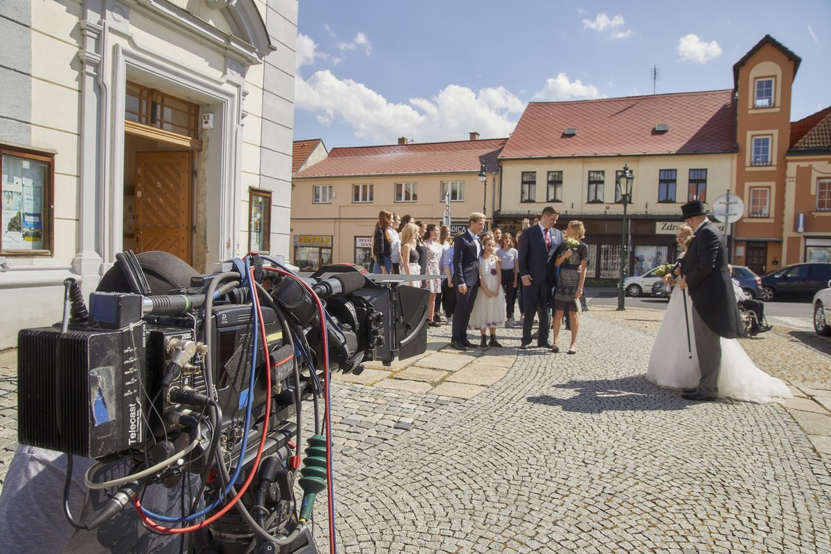 Veselka byla jednou z nejhezčích v Ordinaci, protože ﷯vyšlo ﷯počasí.