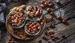 Ořechová mouka se dá vyrobit z nejrůznějších druhů ořechů