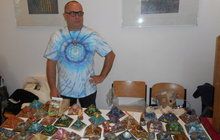 Ivan Benetin (55) vyrábí "umělecká" díla, která čistí a harmonizují prostředí i člověka. Orgonit vysaje negativní energie!