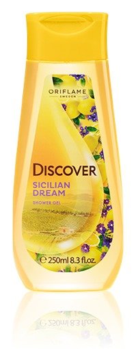 Oriflame, sprchový gel Discover Sicilian Dream, 69 Kč (250 ml), koupíte na www.oriflame.cz