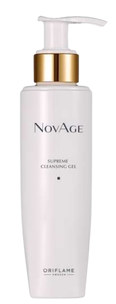 Čisticí gel NovAge Supreme, Oriflame, 530 Kč (150 ml)