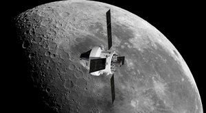 Space photo: Orion on the Moon.  It might have your name on it