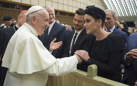 Setkání s papežem.