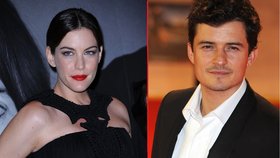 Liv Tyler a Orlando Bloom se jistě zařadí mezi nejkrásnější páry Hollywoodu.