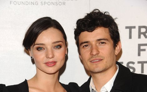 Orlando Bloom a Miranda Kerr