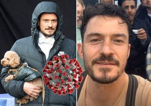 Orlando Bloom kvůli koronaviru prchá z Česka! Míří rovnou do karantény.